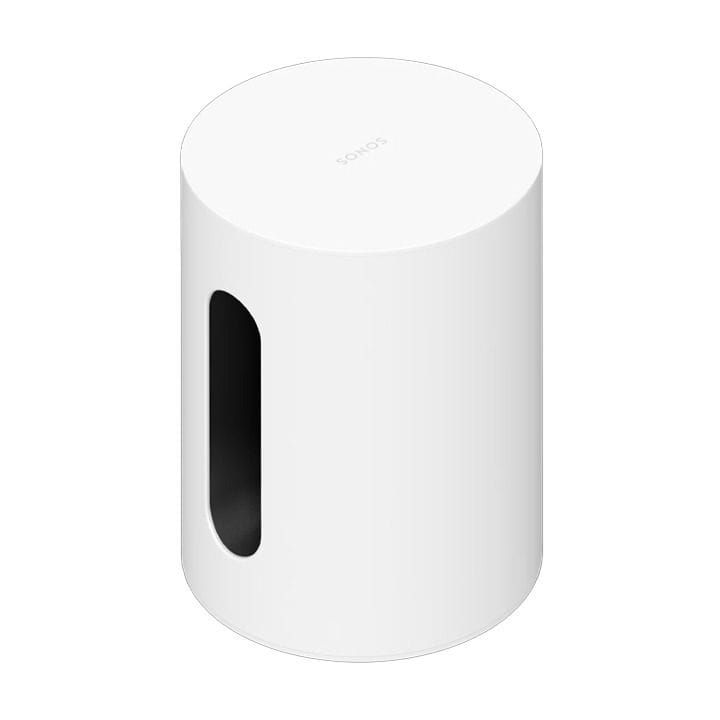 Sonos Sub Mini Subwoofer, Powerful Deep Bass, Immersive Sound Experience, Compact Powerful Design, Wireless Connectivity, Easy Control - White - SUBM1UK1WHT
