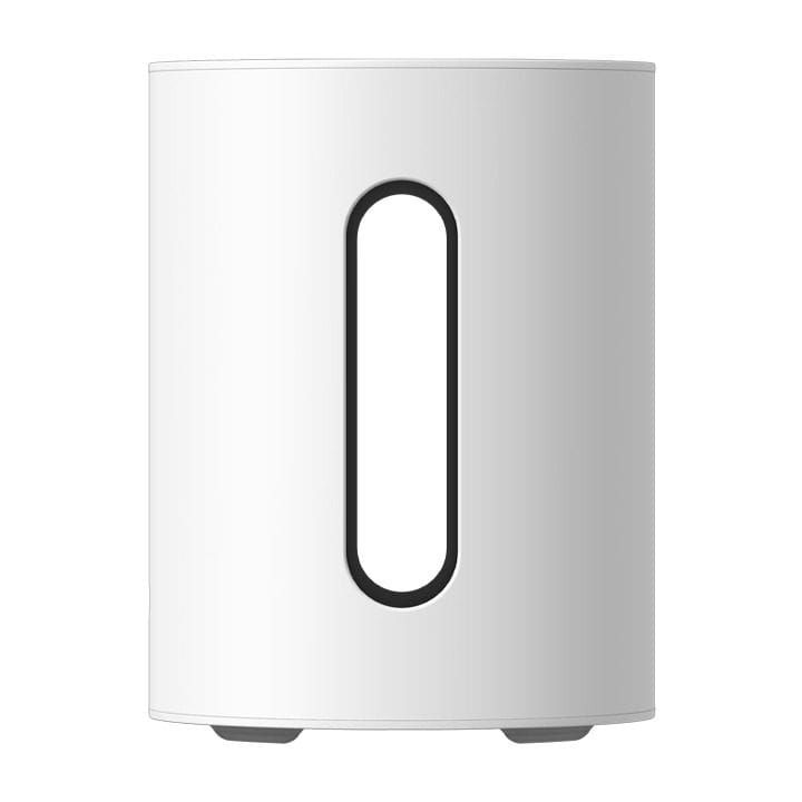 Sonos Sub Mini Subwoofer, Powerful Deep Bass, Immersive Sound Experience, Compact Powerful Design, Wireless Connectivity, Easy Control - White - SUBM1UK1WHT