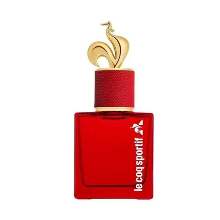 Le Coq Sportif Rouge Énergie Eau de Parfum for Women 100ml – Cherry, Pink Berries, Peony & Vanilla Floral Fruity Long-Lasting Fragrance | LCS30003