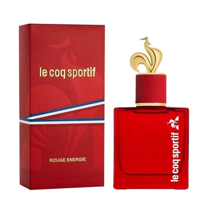 Le Coq Sportif Rouge Énergie Eau de Parfum for Women 100ml – Cherry, Pink Berries, Peony & Vanilla Floral Fruity Long-Lasting Fragrance | LCS30003