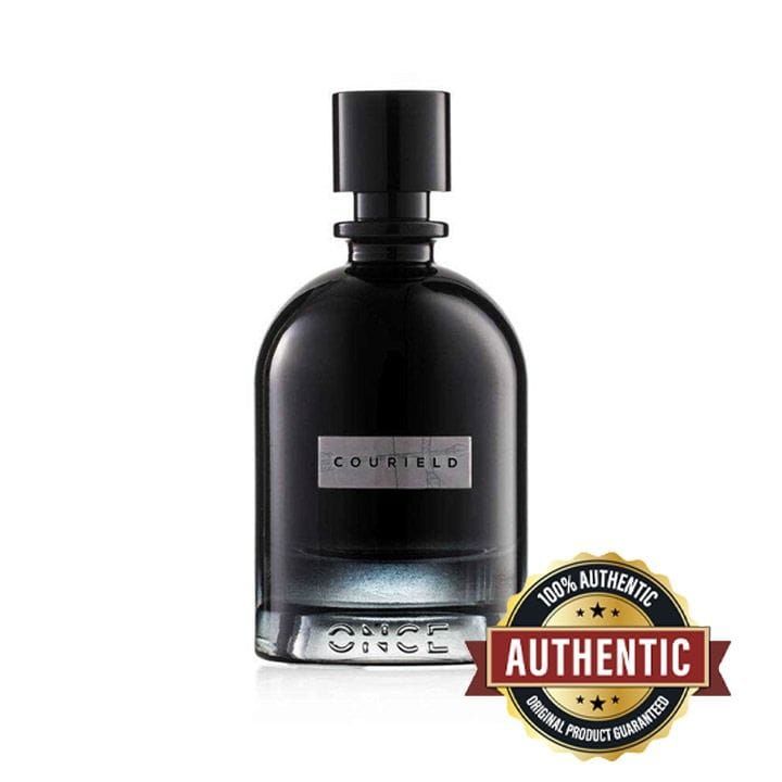 Once Perfume Courield Unisex Perfume 100ML Eau De Parfum Citrus Woody Spicy Vetiver Sandalwood Long Lasting | Clear - 8053629626108