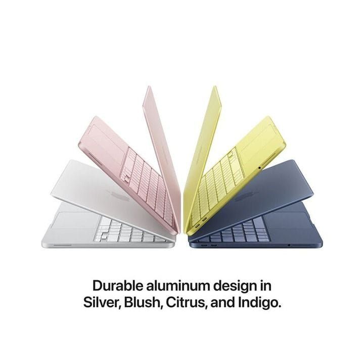 Apple MacBook Neo 13" 8GB/512GB Laptop – A18 Pro Chip, English/Arabic Keyboard,6-Core CPU, 5-Core GPU, Liquid Retina Display, Touch ID | Silver – MHFC4AB/A