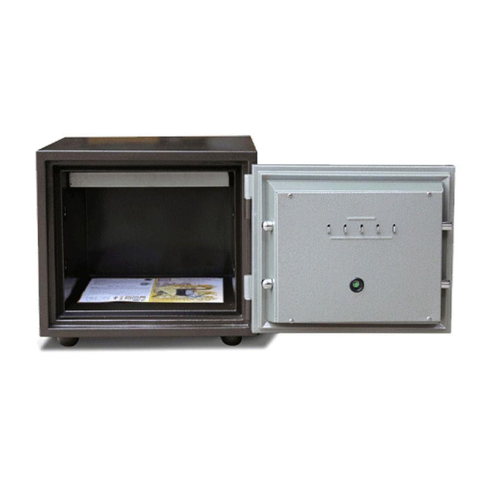 Welko Digital Lock Safe, Fireproof Safe, Digital Code With LED Display - Grey/Black - C38