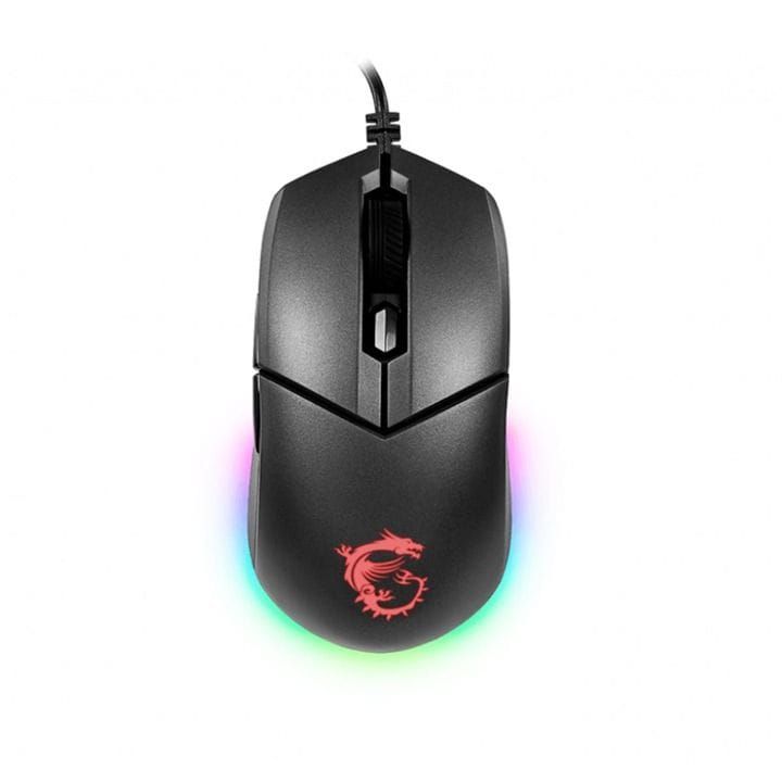 إم إس آي ماوس جي أم 11 – 5000 نقطة في البوصة، إضاءة RGB، تصميم متماثل | CLUTCH GM11