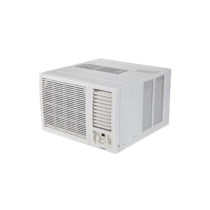 ALM Window Air Conditioner 1.5 Ton, 18,000 BTU, Rotary Compressor, 52 dB(A) Noise Level, 710 m/h Air Volume, R410A Refrigerant - White - ALMW-T18N