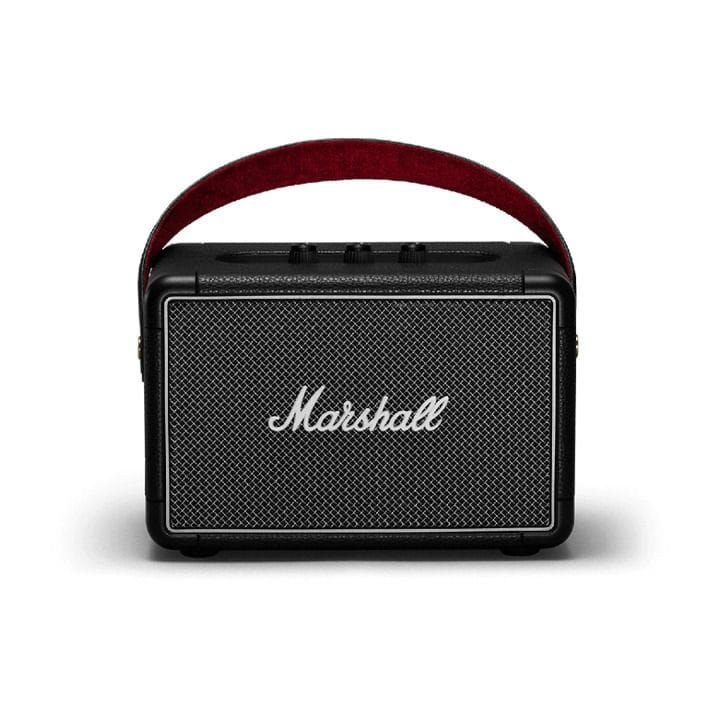 Marshall Kilburn II Portable Bluetooth Speaker 36W Stereo Sound aptX Bluetooth 20+ Hours Playtime IPX2 Water Resistant Quick Charge | Black-1002632