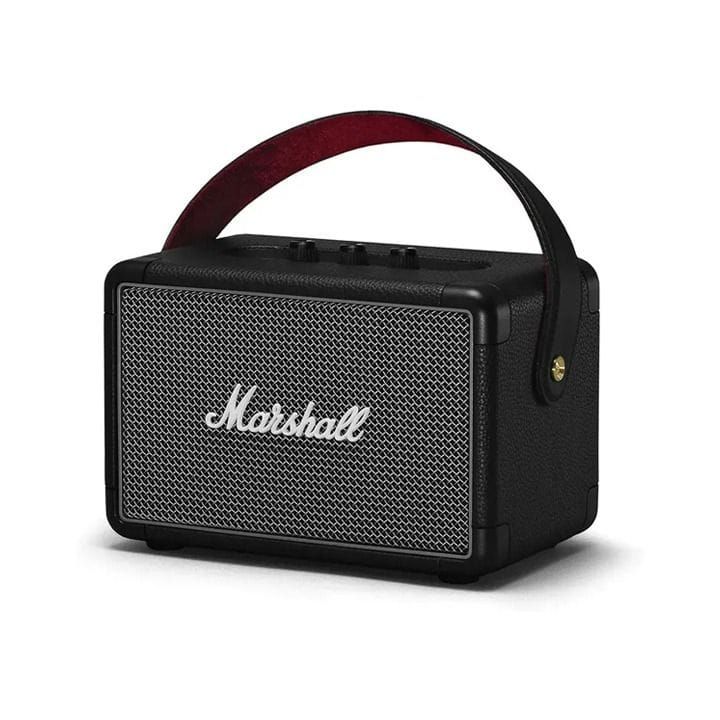 Marshall Kilburn II Portable Bluetooth Speaker 36W Stereo Sound aptX Bluetooth 20+ Hours Playtime IPX2 Water Resistant Quick Charge | Black-1002632