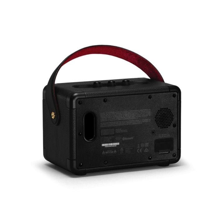 Marshall Kilburn II Portable Bluetooth Speaker 36W Stereo Sound aptX Bluetooth 20+ Hours Playtime IPX2 Water Resistant Quick Charge | Black-1002632