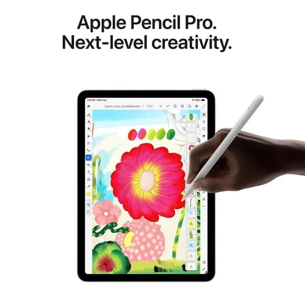 Apple iPad Air 11-Inch Wi-Fi Tablet 128GB, M4 Chip, Liquid Retina Display, Landscape 12MP Camera, All-Day Battery | Space Gray - MH304AB/A