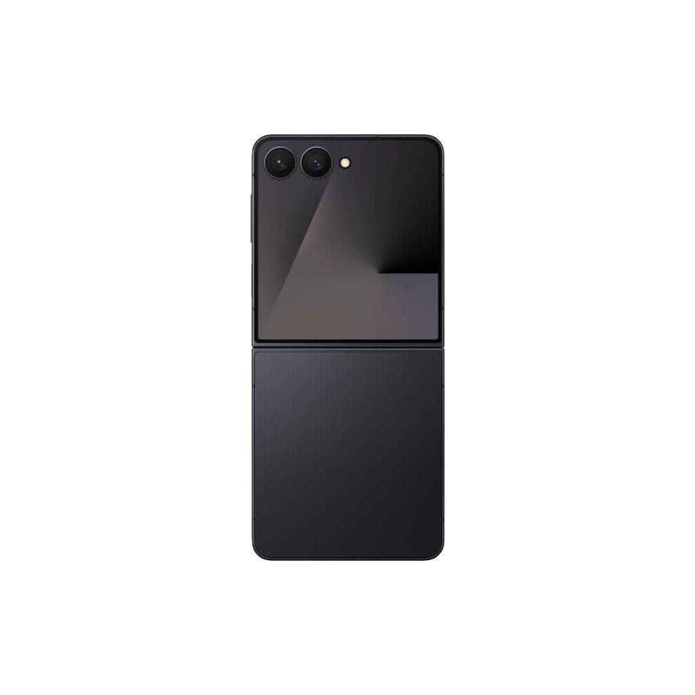 Samsung Galaxy Z Flip7 5G Smartphone 512GB with FlexWindow Display, Galaxy AI Features, Dual Rear Cameras & Foldable Pocket Design | Jet Black - SM-F766BZKEMEA