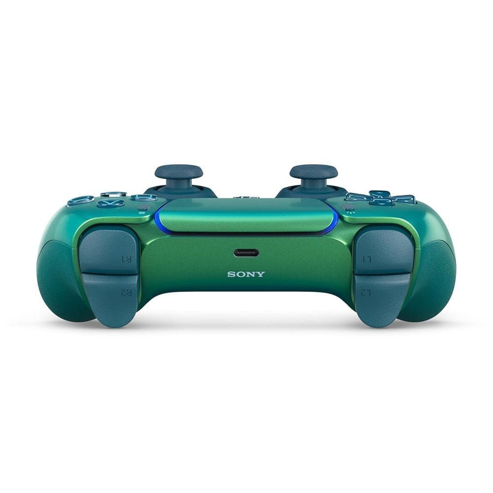 Sony PlayStation 5 DualSense Wireless Controller with Haptic Feedback, Adaptive Triggers, Built-in Microphone & Signature Comfort Design | Chrome Teal - 711719587569