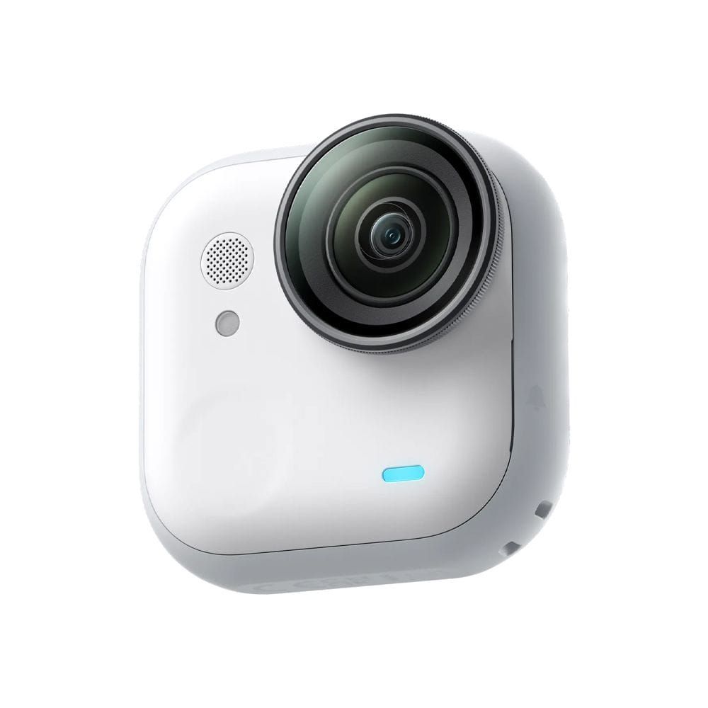 Insta360 GO Ultra Creator Bundle Action Camera, 4K 60fps Video, 50MP Photos, 1/1.28-Inch Sensor, FlowState Stabilization & Magnetic Mounting | Arctic White - 6977644765234