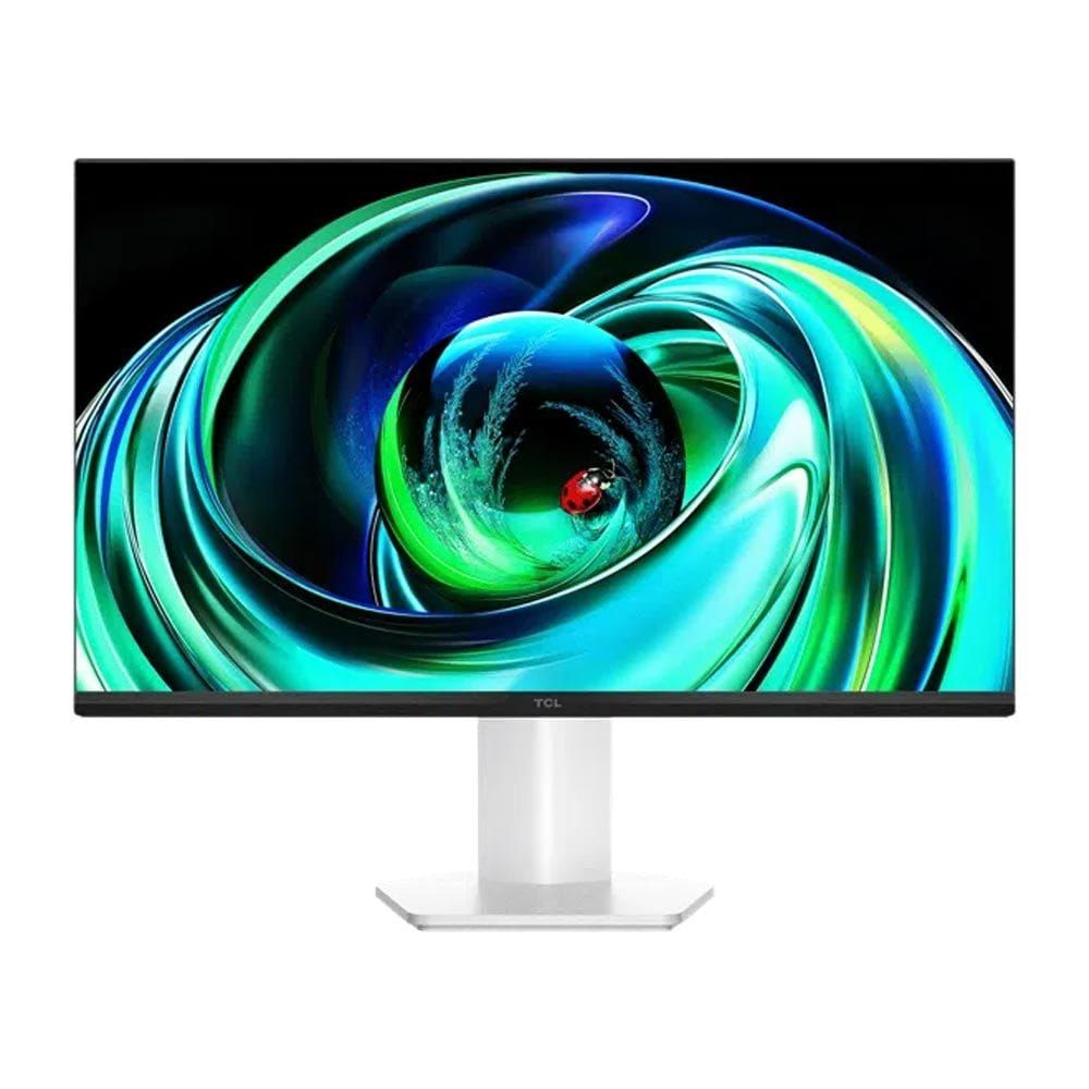 TCL Mini LED Monitor 24 Inch, 100Hz Native Refresh Rate, 450nits Peak Brightness, 92%DCI-P3 Wide Color Gamut - White - 24G54