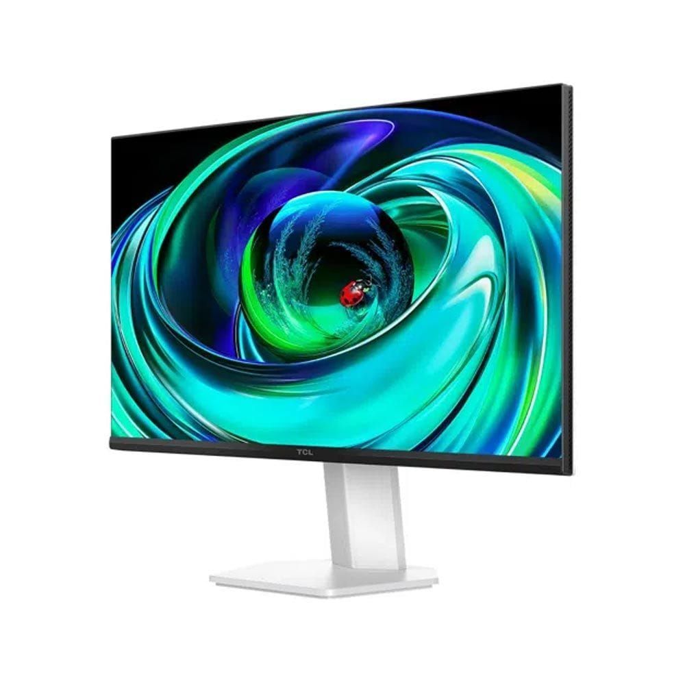 TCL Mini LED Monitor 24 Inch, 100Hz Native Refresh Rate, 450nits Peak Brightness, 92%DCI-P3 Wide Color Gamut - White - 24G54
