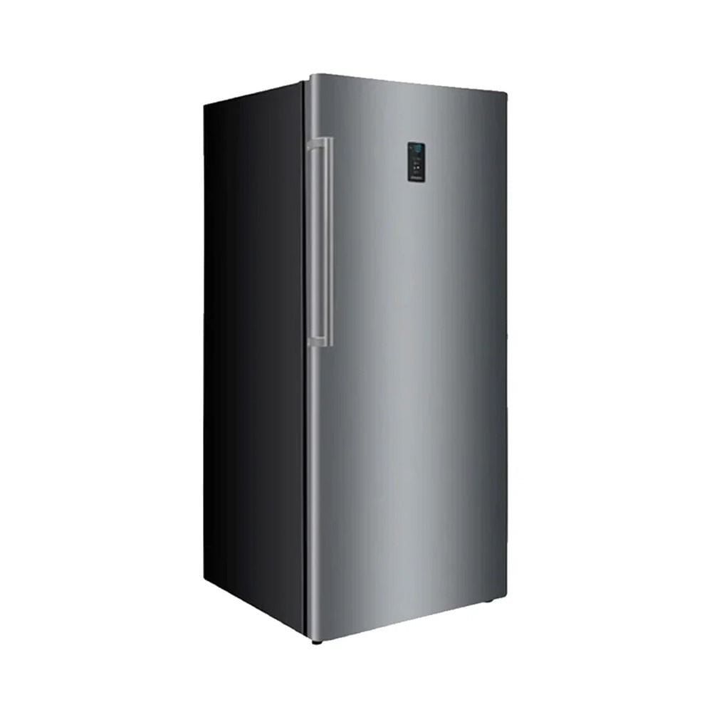 Ignis Convertible Upright Freezer/Refrigerator 480L, Right Opening Handle, Electrical Digital Control System - Dark Gray - FXV625NFX-R