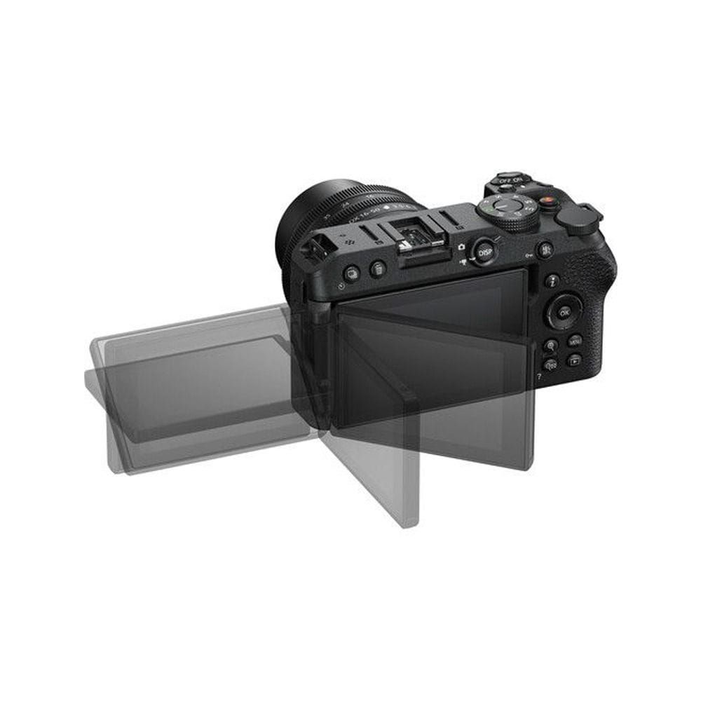 Nikon Z30 Vlogger Mirrorless Camera Kit, 20.9MP APS-C, 4K UHD Video, 16-50mm VR Lens, Vari-Angle Touchscreen | Black - 4960759908216