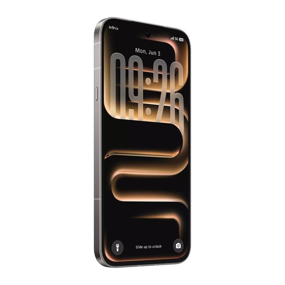 Infinix Note 60 Pro 5G Smartphone, 8GB RAM, 256GB Storage, 6.78" 1.5K AMOLED 144Hz Display, 50MP OIS Camera, 6500mAh Battery - Mist Titanium | X6878