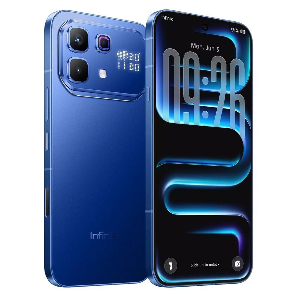 Infinix Note 60 Pro 5G Smartphone, 8GB RAM, 256GB Storage, 6.78" 1.5K AMOLED 144Hz Display, 50MP OIS Camera, 6500mAh Battery - Deep Ocean Blue | X6878