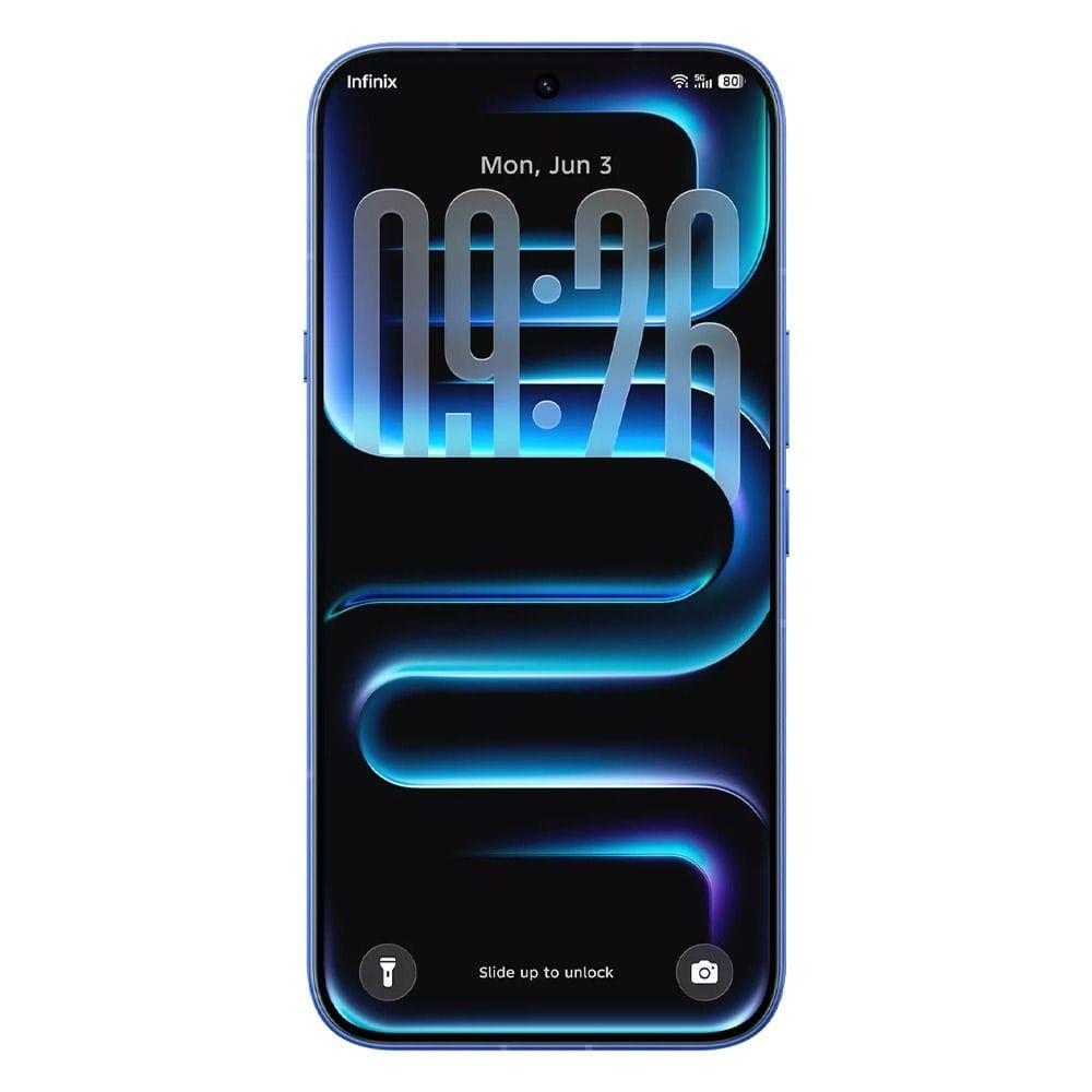 Infinix Note 60 Pro 5G Smartphone, 8GB RAM, 256GB Storage, 6.78" 1.5K AMOLED 144Hz Display, 50MP OIS Camera, 6500mAh Battery - Deep Ocean Blue | X6878