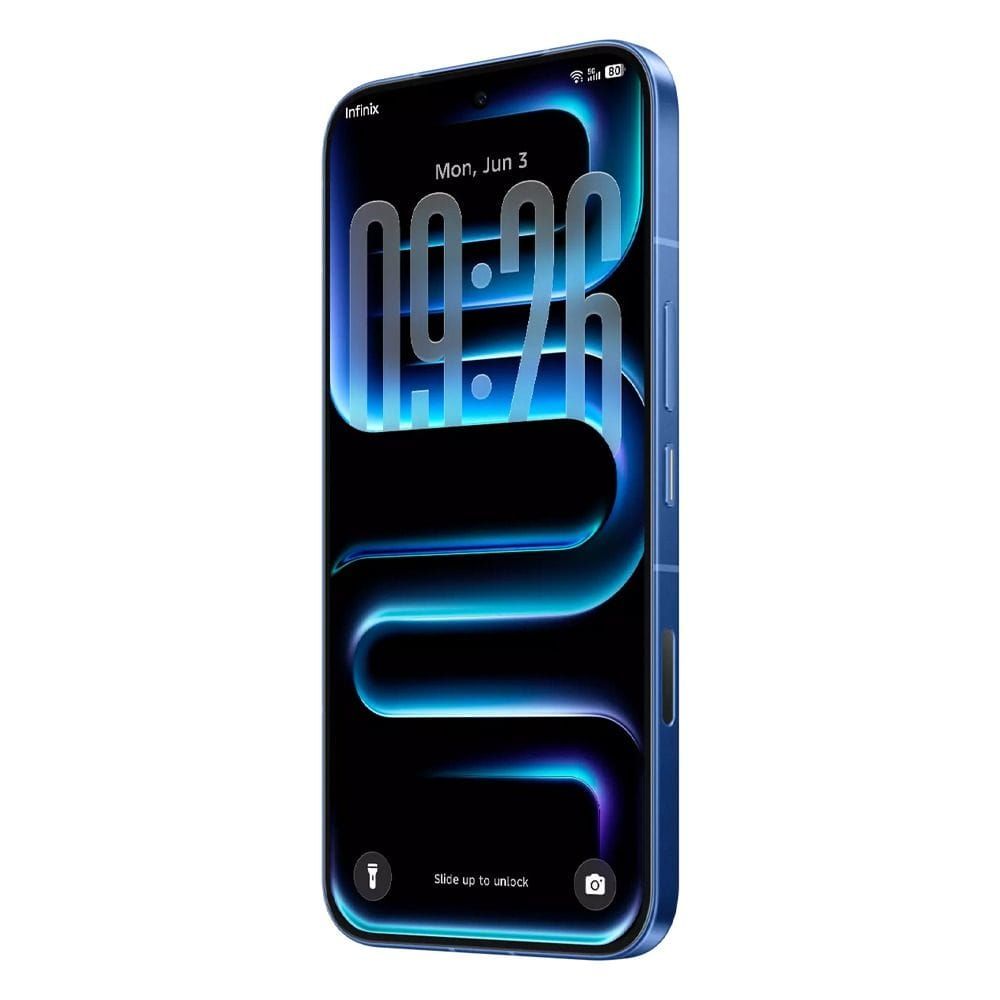 Infinix Note 60 Pro 5G Smartphone, 8GB RAM, 256GB Storage, 6.78" 1.5K AMOLED 144Hz Display, 50MP OIS Camera, 6500mAh Battery - Deep Ocean Blue | X6878
