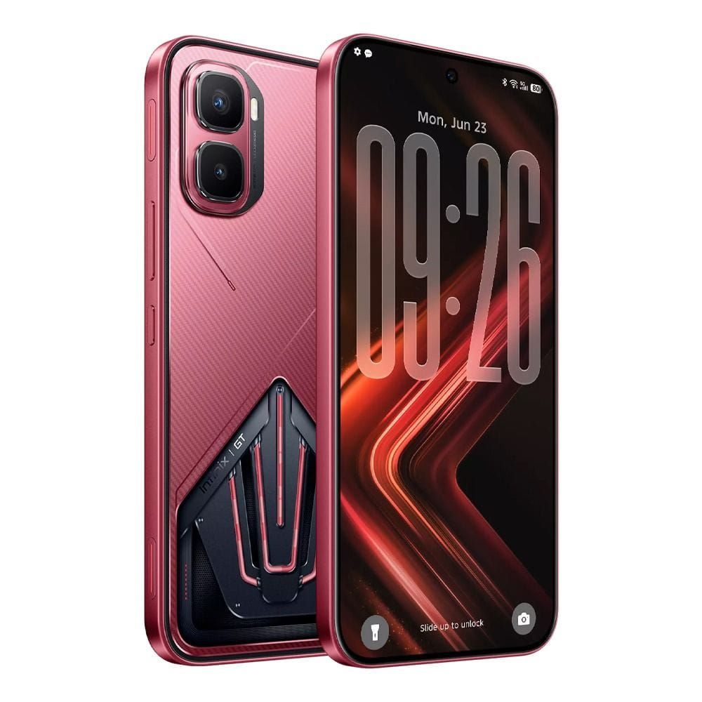 Infinix GT 50 Pro 5G Gaming Smartphone, 12GB RAM, 256GB Storage, 6.78" 1.5K AMOLED 144Hz Display, 50MP OIS Camera, 6500mAh Battery - Red Blaze | X6891