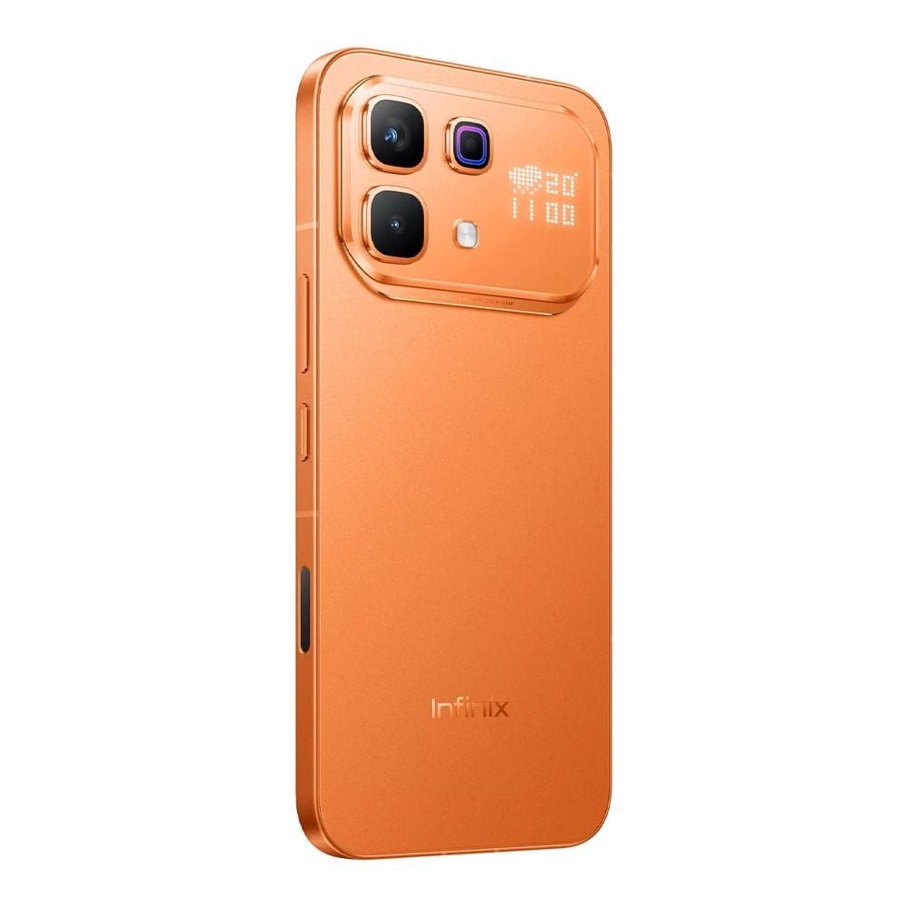 Infinix Note 60 Pro 5G Smartphone, 12GB RAM, 256GB Storage, 6.78" 1.5K AMOLED 144Hz Display, 50MP OIS Camera, 6500mAh Battery - Solar Orange | X6878