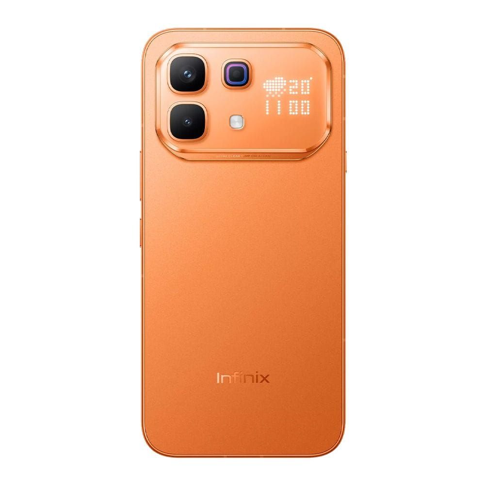 Infinix Note 60 Pro 5G Smartphone, 12GB RAM, 256GB Storage, 6.78" 1.5K AMOLED 144Hz Display, 50MP OIS Camera, 6500mAh Battery - Solar Orange | X6878