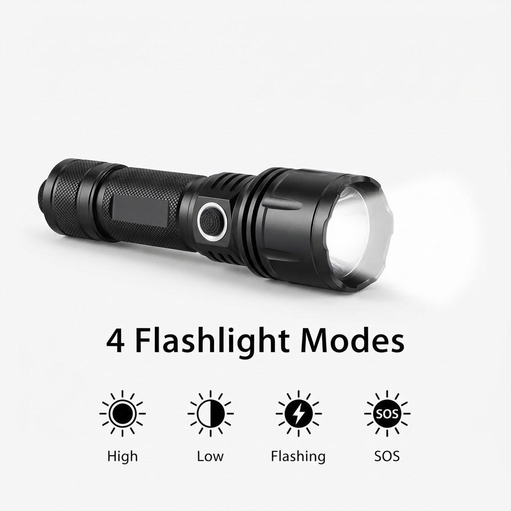 Philips 3-in-1 Rechargeable Emergency Lantern, 1000 Lumens LED Torch and Camping Light, 4000mAh Battery, Red Light