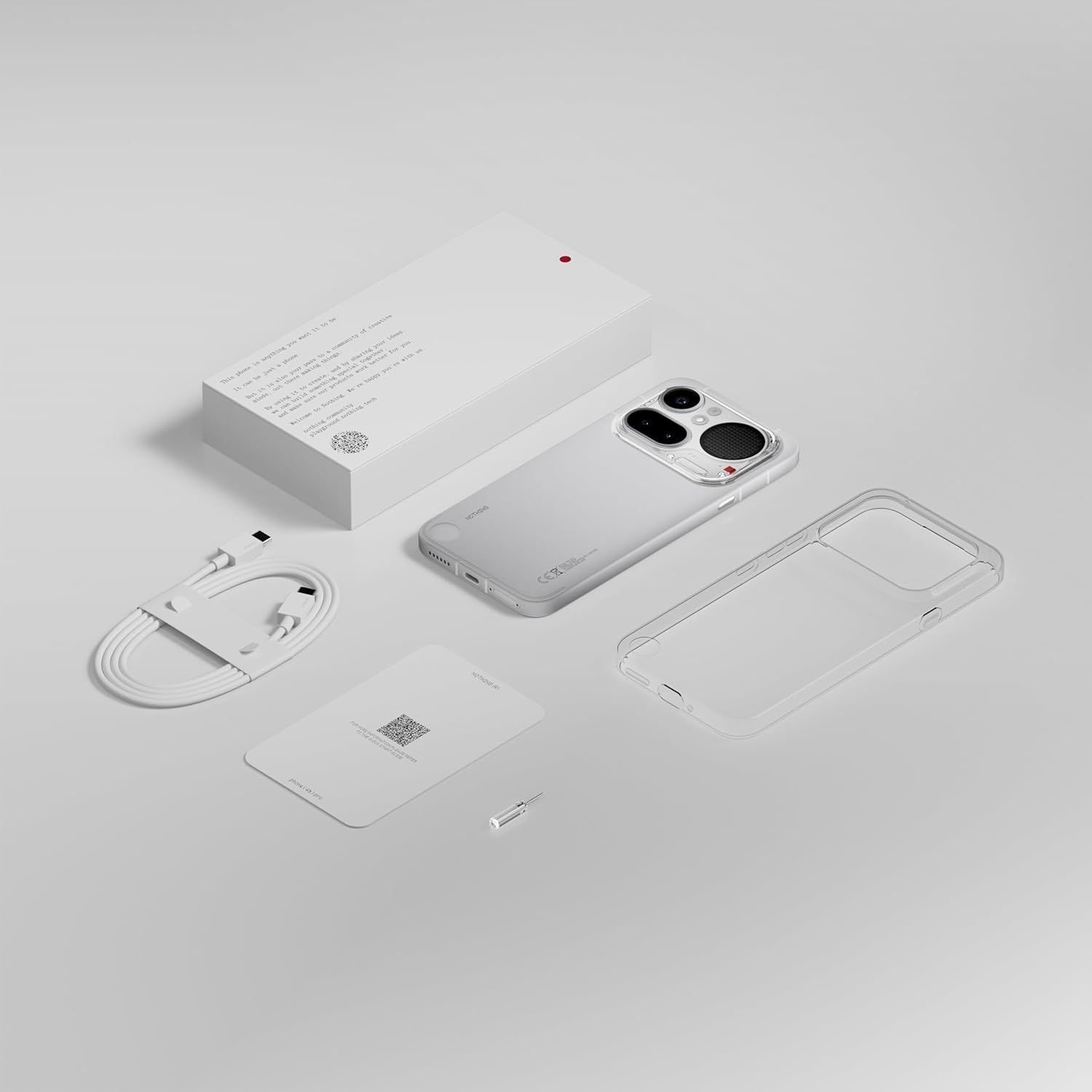 Nothing Phone (4a) Pro Bundle 12GB + 256GB, 50 MP Triple Camera, 144Hz AMOLED 144Hz AMOLED Display | Silver