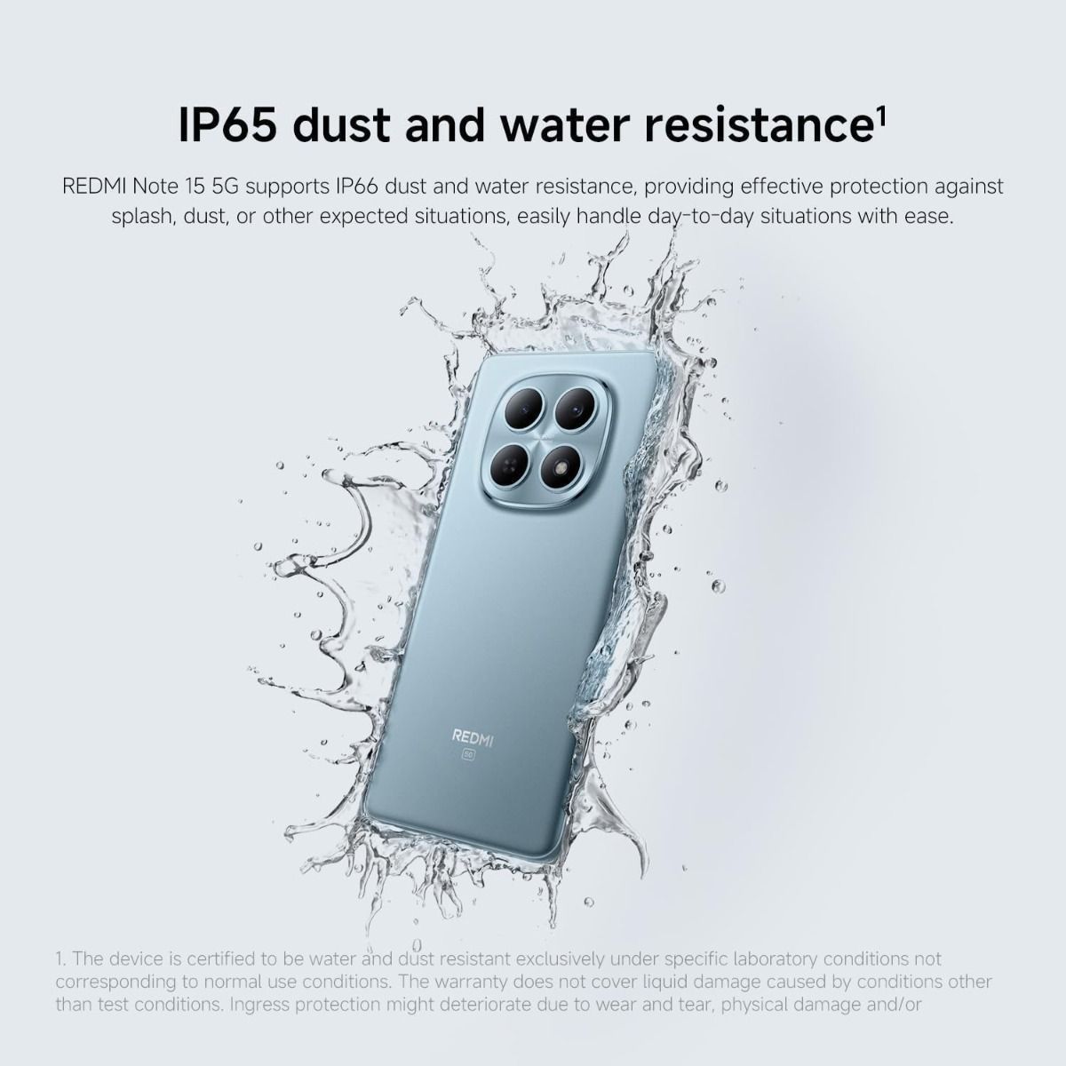 Xiaomi Redmi Note 15 5G Smartphone, 8GB RAM, 256GB Storage, 108MP Camera, 6.77" AMOLED Display, 5520mAh Battery | Mist Purple