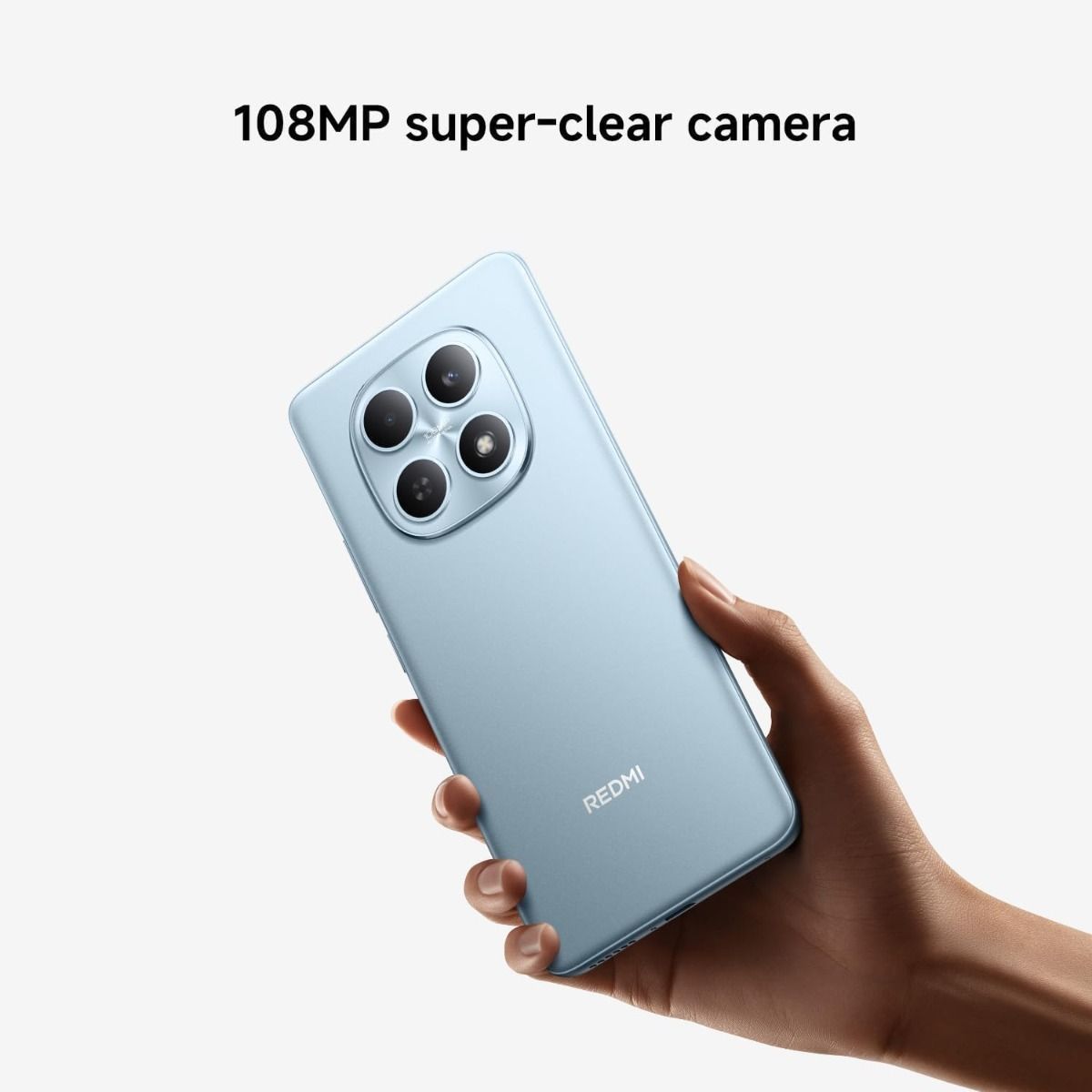 Xiaomi Redmi Note 15 Smartphone, 8GB RAM, 256GB Storage, 108MP Camera, 6000mAh Battery, MediaTek Helio Processor | Black