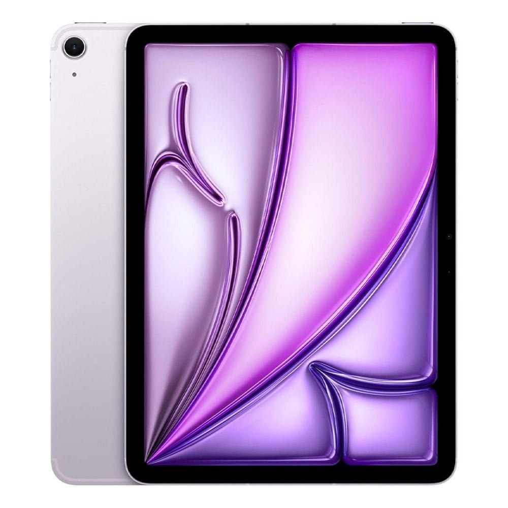 Apple iPad Air 11-inch Wi-Fi + Cellular Tablet, M4 Chip, 512GB Storage, Liquid Retina Display, Apple Intelligence, Touch ID | Purple - MH7L4AB/A