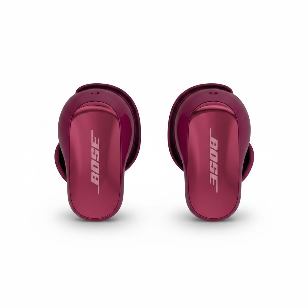 Bose QuietComfort Ultra Bluetooth Earbuds (2nd Gen), Limited Edition, Wireless Noise Cancelling, Spatial Audio - Deep Plum