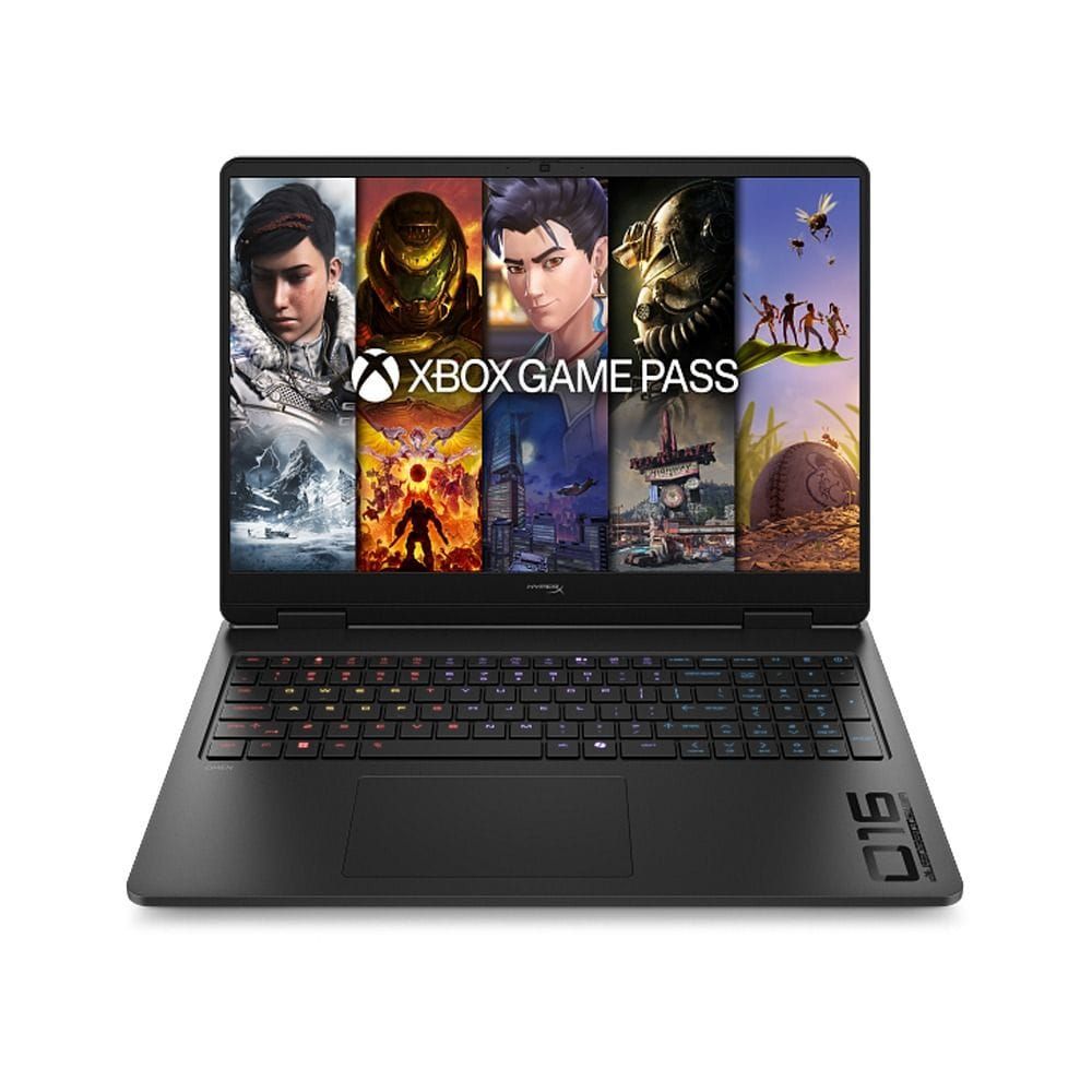 HP HyperX OMEN 16-inch Gaming Laptop, AMD Ryzen 9 8945HX, 16GB RAM, 1TB SSD, RTX 5070, 2.5K 240Hz Display, Windows 11 Home | DL7R6EA