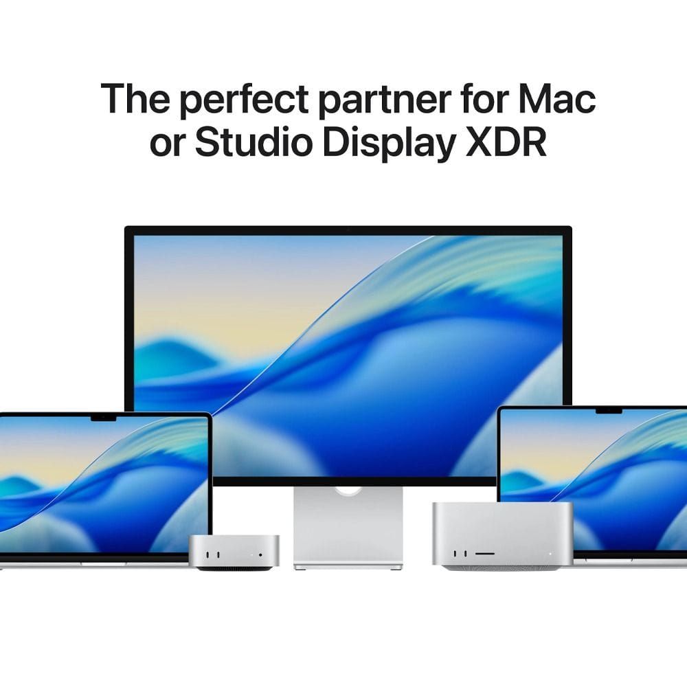 Apple Studio Display XDR 27-inch 5K Retina XDR Display Monitor, Nano-Texture Glass, VESA Mount Adapter, Stand Not Included | MFF14B/A