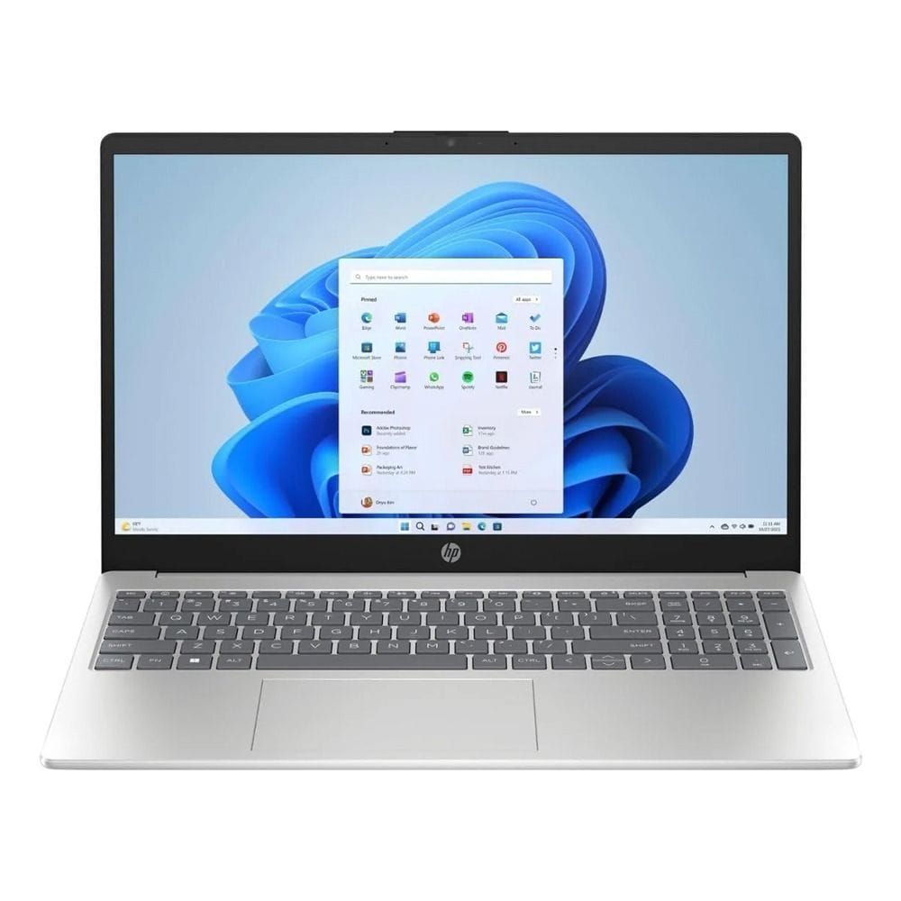 HP 15.6-inch Laptop, AMD Ryzen 7 Processor, 16GB RAM, 512GB SSD, Full HD Display, Windows 11 Home | D87W5EA