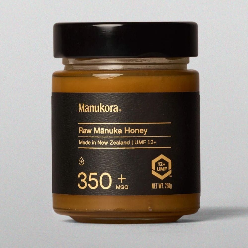 Manukora Raw ManukaHoney, MGO 350+, Pure New Zealand Manuka Honey - 250g