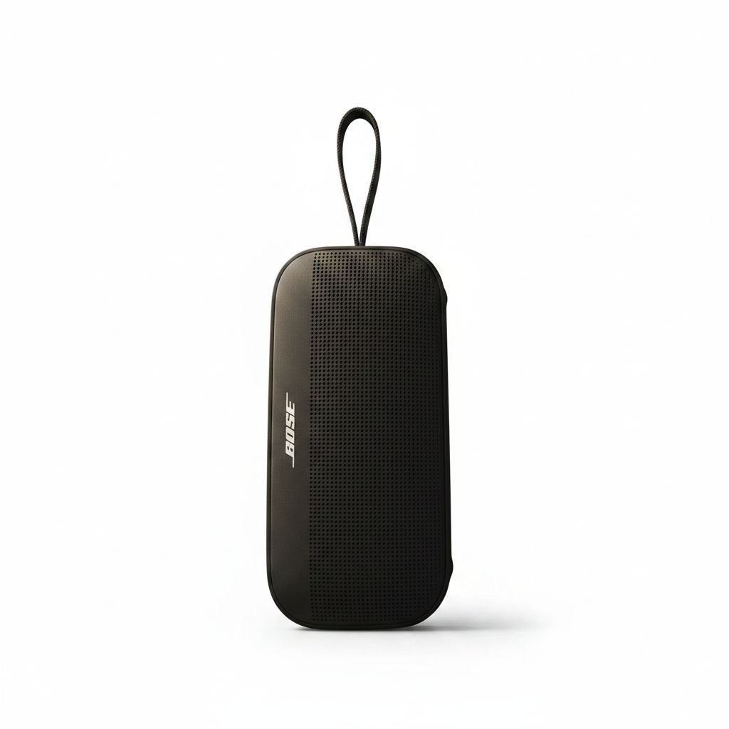 Bose SoundLink Flex 2nd Gen Portable Bluetooth Speaker, Waterproof, Hi-Fi Audio, 12-Hour Battery Life - Black