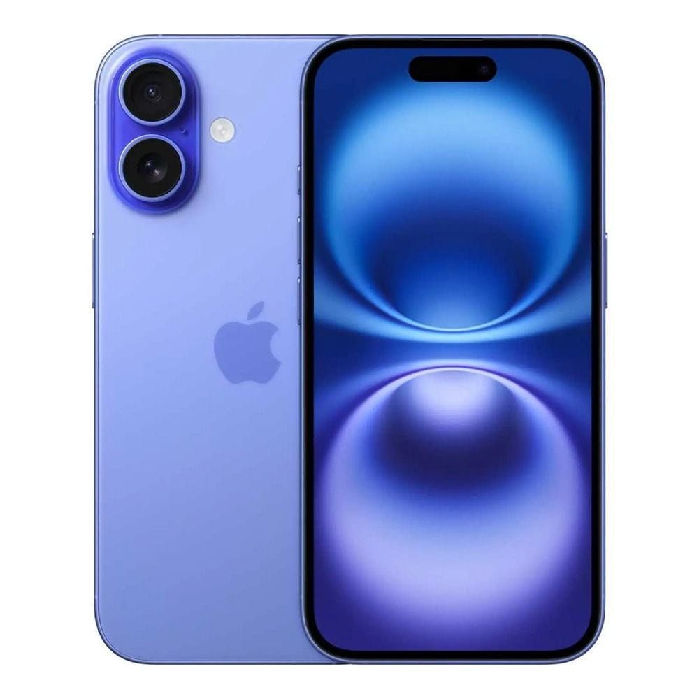 Apple iPhone 16 Plus 5G Smartphone, 128GB Storage, 6.7" Super Retina XDR Display, A18 Chip, 48MP Fusion Camera | Ultramarine - MXVE3AE/A