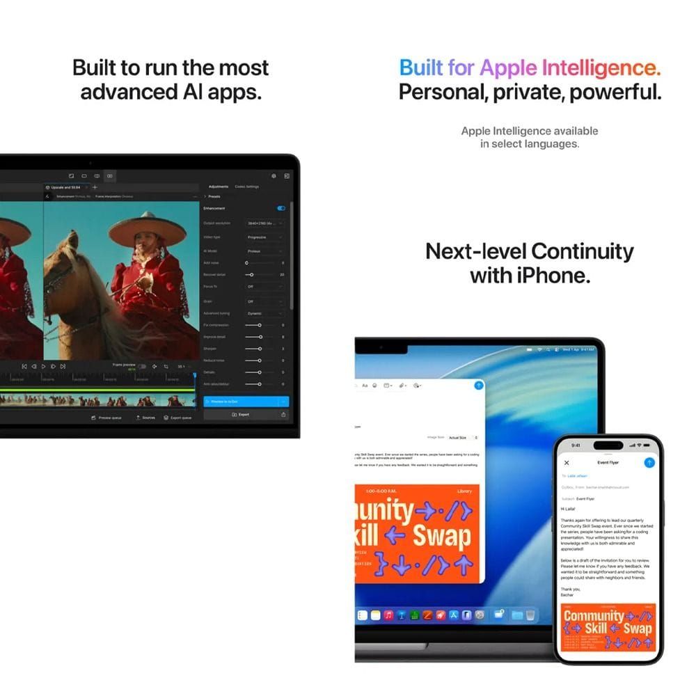 Apple MacBook Pro 14-inch Laptop, M5 Max Chip, 18-Core CPU & 32-Core GPU, 36GB RAM, 2TB SSD, Liquid Retina XDR Display | Space Black - MGDU4ZS/A