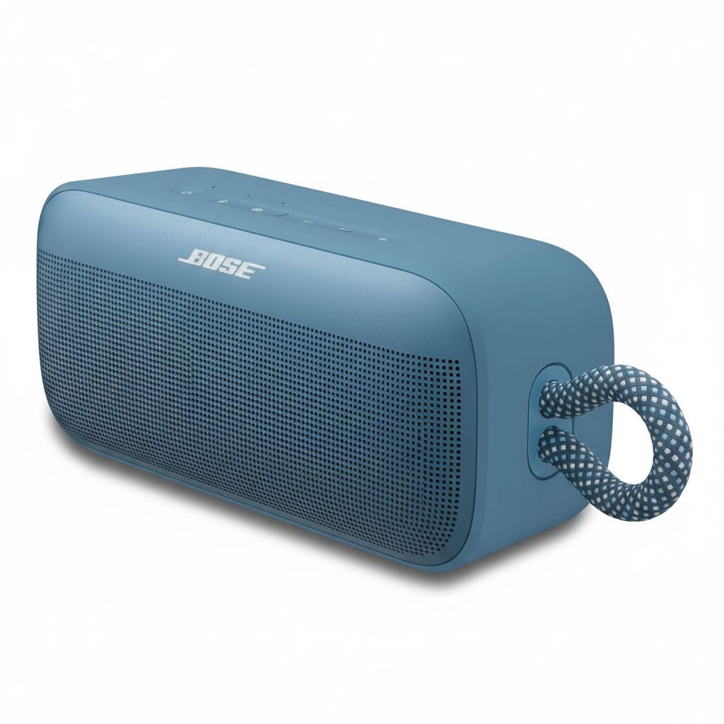 Bose SoundLink Plus Portable Bluetooth Speaker, Waterproof & Dustproof, Powerful Sound, Long Battery Life - Blue