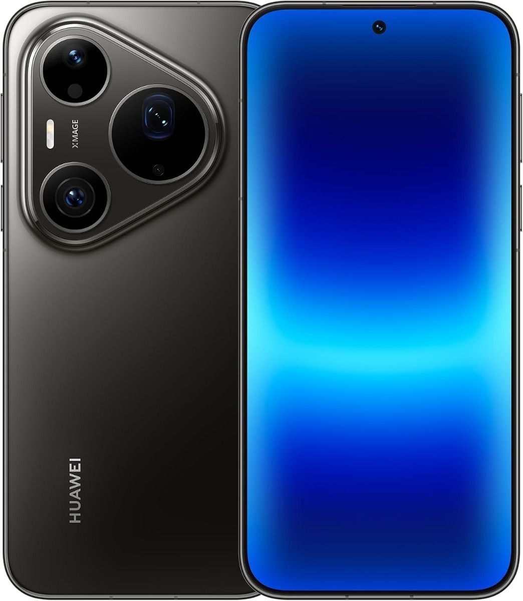 Huawei Pura 90s Pro Max 5G Smartphone, 12GB RAM, 512GB Storage, 200MP AI Camera, 5850mAh Battery | Graphite Black