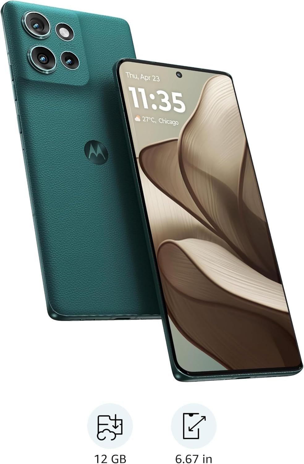 Motorola Edge 50 5G - 12GB RAM, 512GB Storage, Snapdragon 7 Gen 1 | Jungle Green