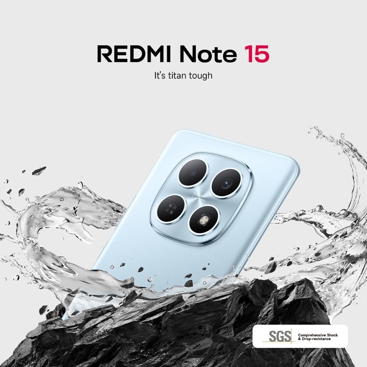 Xiaomi Redmi Note 15 Smartphone, 8GB RAM, 256GB Storage, 108MP Camera, 6000mAh Battery, MediaTek Helio Processor | Black