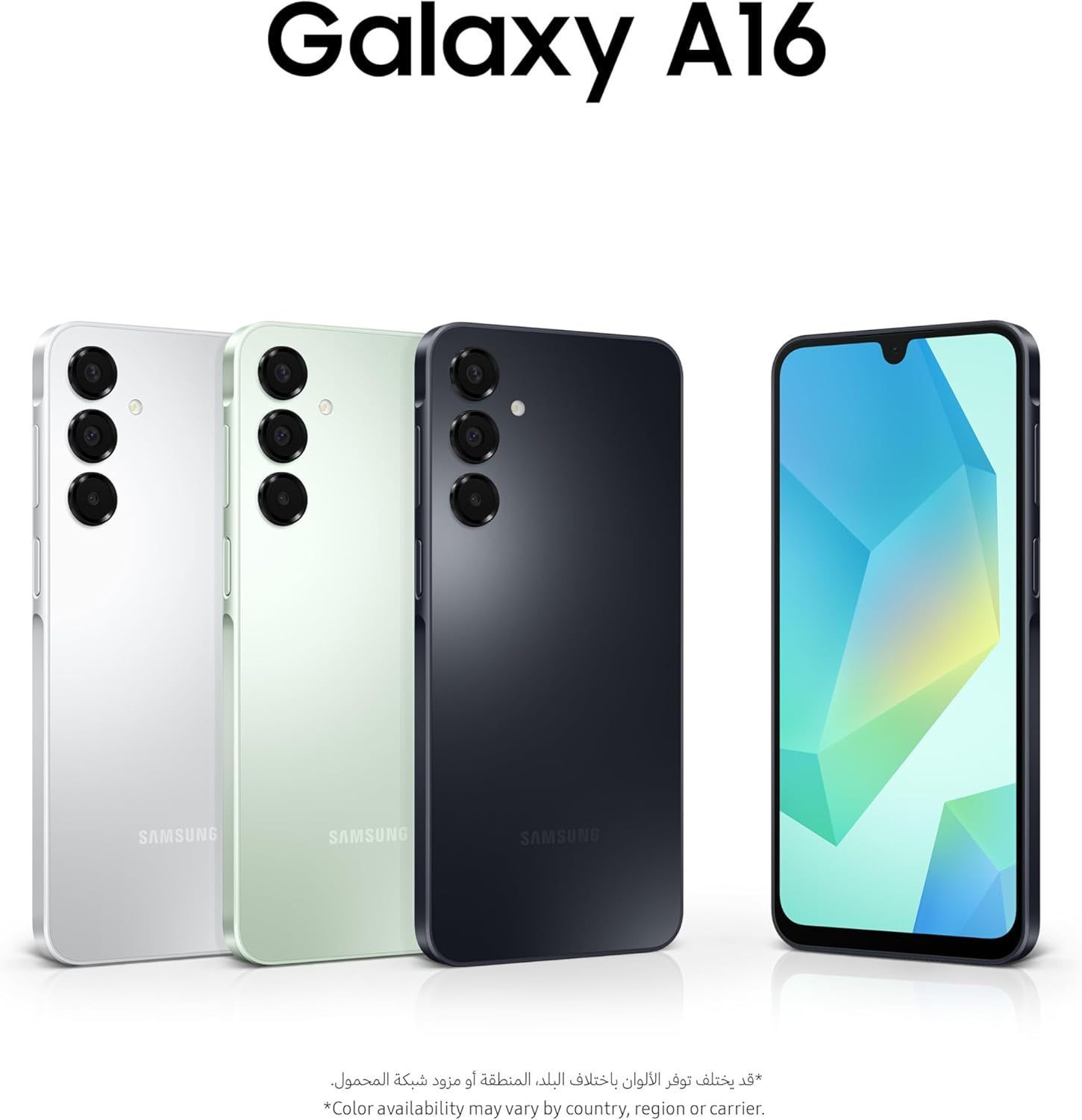 Samsung Galaxy A16 LTE - Dual SIM, 4GB RAM, 128GB Storage - Black