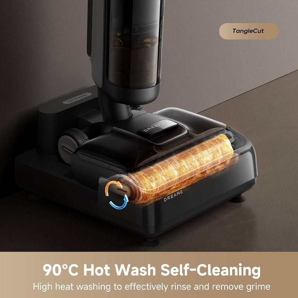 Dreame H12 Dual FlexReach Wet & Dry Vacuum Cleaner, 23000Pa Suction, 180° Lie-Flat, 6-in-1 Cleaning & 90°C Self-Cleaning | HHV31A
