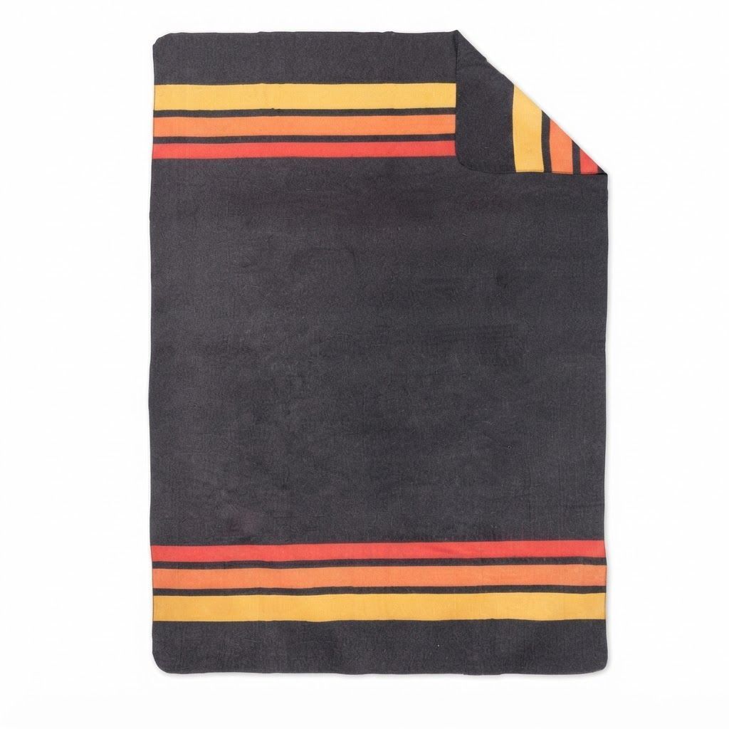 Arcturus Rainier Wool Blanket, 4.5 lb Heavyweight Warm Blanket, 64 x 88 Inch Washable Wool Blend for Camping and Outdoor Use