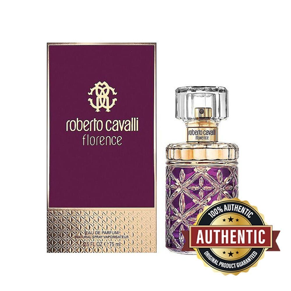 Roberto Cavalli Florence Eau de Parfum for Women 75ml with Blackcurrant, Mandarin, Orange Blossom & Patchouli Notes | 8052464896905