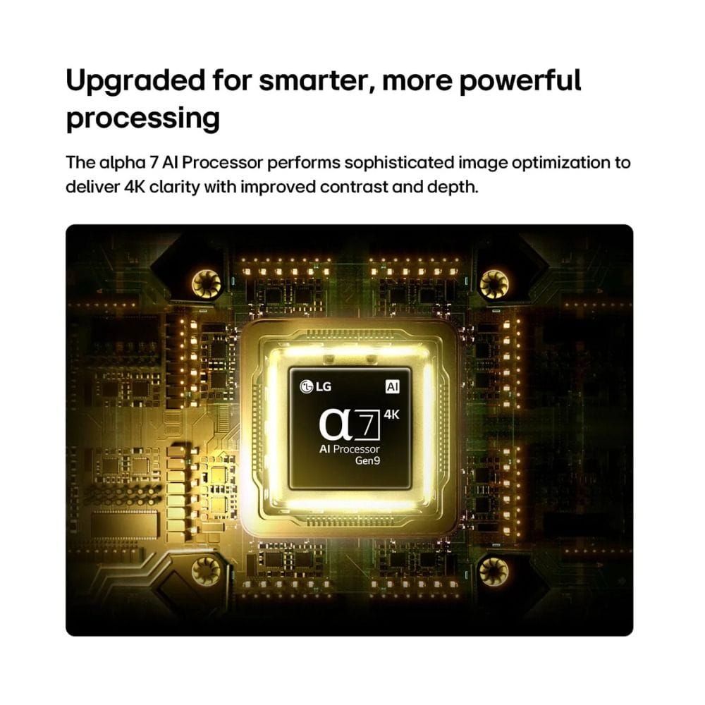 LG 55 Inch NanoCell UHD 4K Smart TV - WebOS with AI (Gemini & Copilot), α7 AI Processor Gen9, HDR10 Pro, Magic Remote, Built-In Receiver | 55NU840B6LA.AMRG