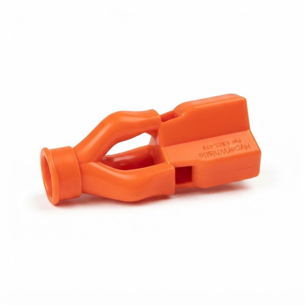 HyperWhistle Original 142dB Loud Safety Whistle, Long-Range Emergency Signal for Sports, Boating, Hiking and Outdoor Safety